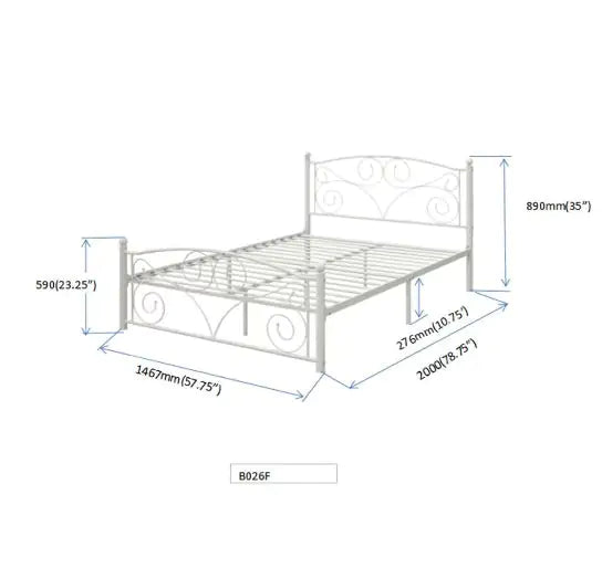 STEEL COMFORT BED FRAME