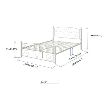 STEEL COMFORT BED FRAME