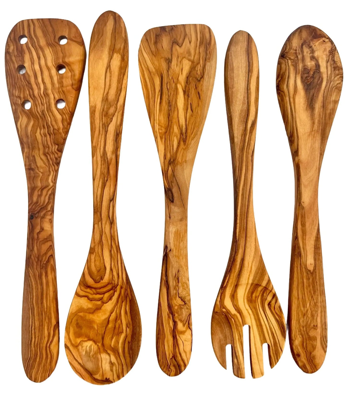 Mediterranean Olive Wood Chef’s Set Home decor