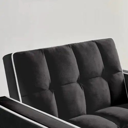 Velvet 3-in-1 Convertible Sofa Bed