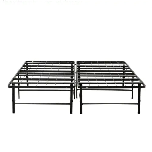 Queen Metal Bed Base, Black Bedroom Frame