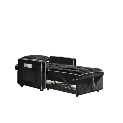 Velvet 3-in-1 Convertible Sofa Bed