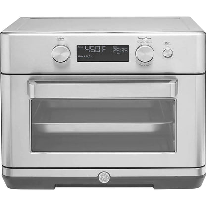 GE 8-in-1 Air Fryer Convection Oven | Fits 12" Pizza | Stainless Steel Home decor